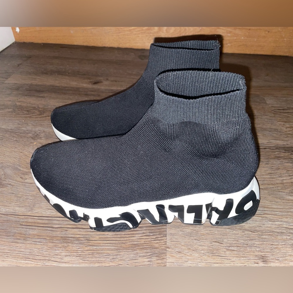 Black Balenciaga Speed Light Sneaker